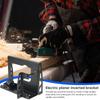 Electric Planer Inverted Bracket - Woodworking Planing Support Flip Carpenter Portable Stand Guide for Household Woodworking