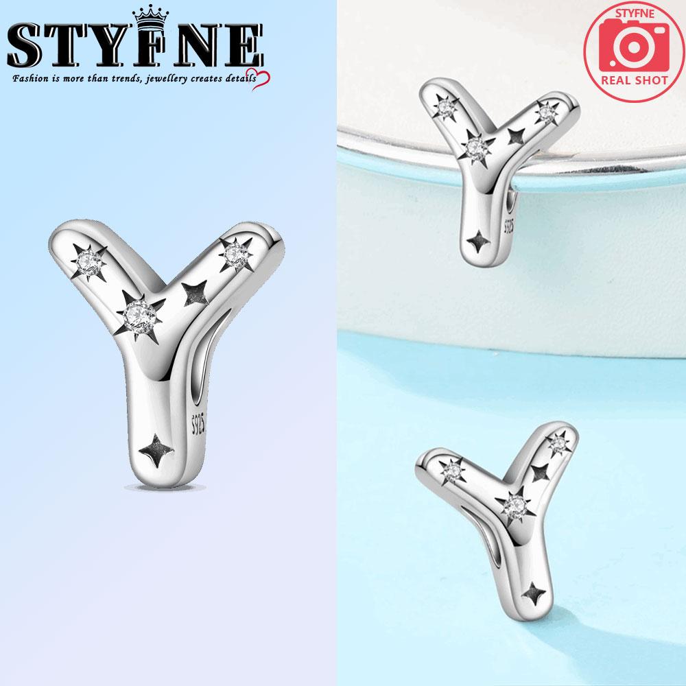 

Copper Craft Twenty-Six Letters From A-Z Rose Collection Beads Pendant For Authentic Bracelet Woman Girl Jewelry W32154WW-