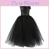 Rochie Costum Halloween Maleficent pentru Copii din Material Poliester pentru Fete cu Vârste cuprinse între 3 și 8 Ani