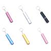 Mini Perfumes Bottle Women Purse Bag Keychain Metal Pendant Keychain Keyring Holder Birthday Gift Jewelry 6-Color