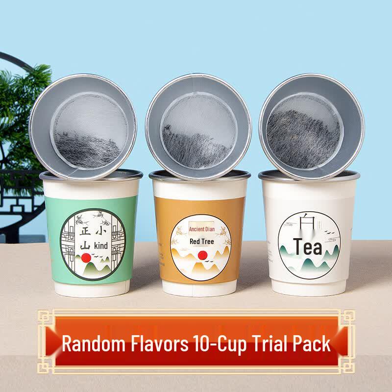 Lantua Aluminum Foil Tea Cup with 40 Assorted Teas