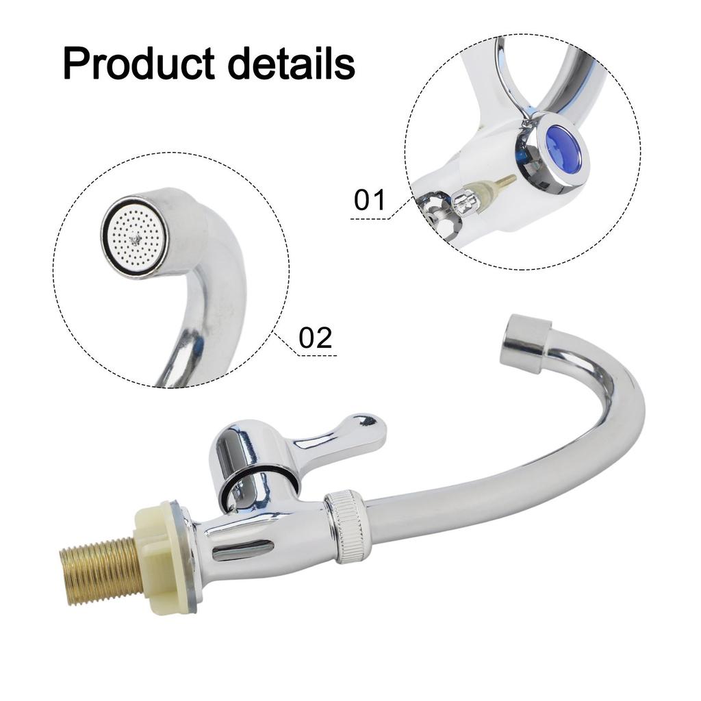 Plastic Steel Kitchen  Water Purifier Single Lever Hole Cold Tap