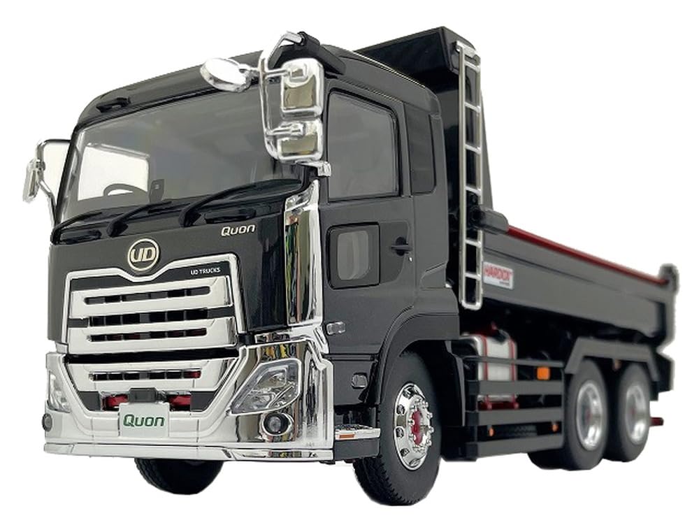 

Kyosho Оригинальный самосвал UD TRUCKS QUON KYOKUTO Готовое изделие KS03940BK 1/43 (Черный металлик)