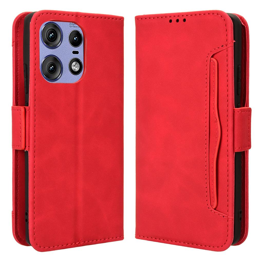 For Motorola Edge 50s Pro 5G/Edge 50 Pro 5G/Edge 50 5G Case Leather Drop-Proof Wallet Phone Cover with Multiple Card Slots