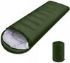 Warm Tourist Mummy Sleeping Bag Quilt With Hood 2-in-1 Lightweight + Cover