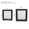 ABS Acrylic Pet Cats Screen Door Window Lockable Waterproof Medium Cat Flap (black)
