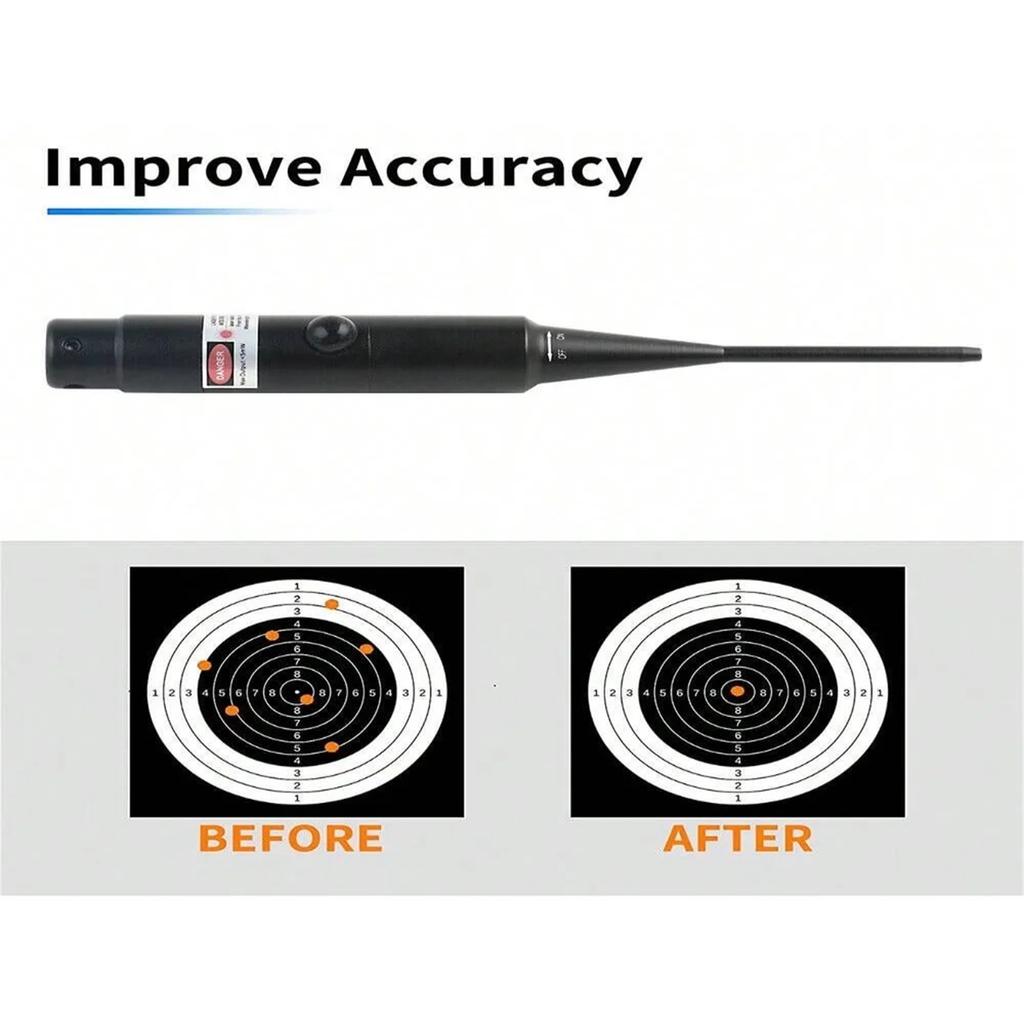 Bore Sight Kit, Suitable For .17 To .78 Caliber Multi-port Adapters.