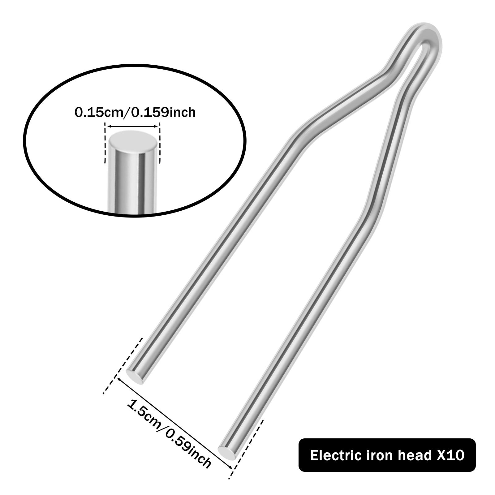 

10 шт. Паяльное жало для паяльника Электрический инструмент для сварки Ручной Автоматический Оловянный пистолет Паяльная головка Сварочное жало 10PCS