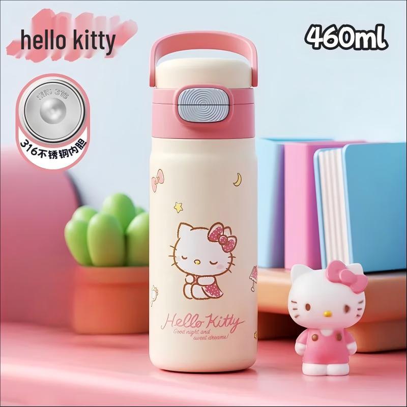 Vanow Sanrio Insulated Straw Bottle 460ml