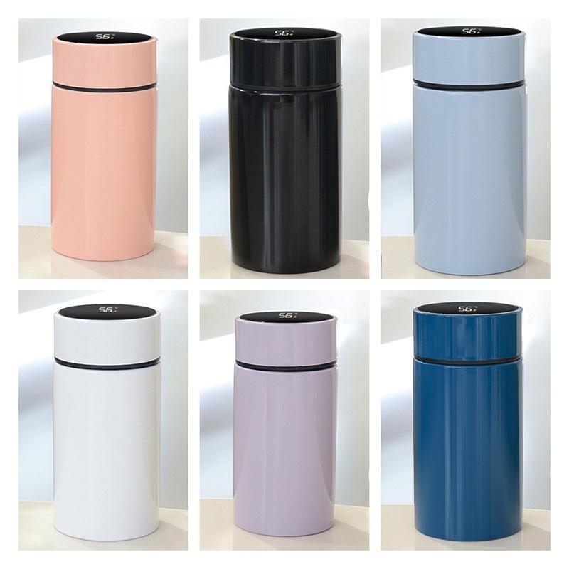 Smart Thermos With Temperature Display Stainless Steel Water Bottle For Outdoor Activities And Office