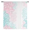 Mandala Flower Line Texture Modern Tulle Curtains For Living Room Bedroom Home Kitchen Window Sheer Curtains