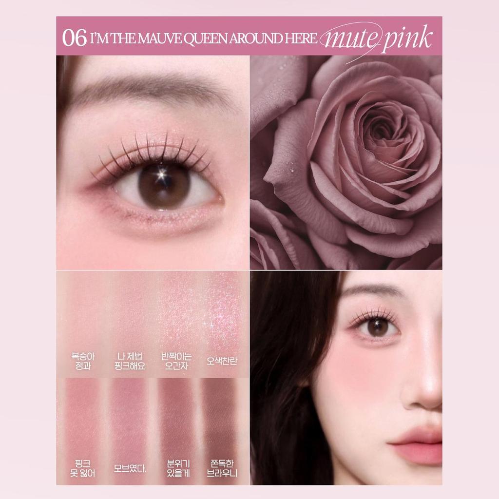 Peripera All Take Mood Palette 006 What Do You Mean Mute in Summer? Eyeshadow Palette