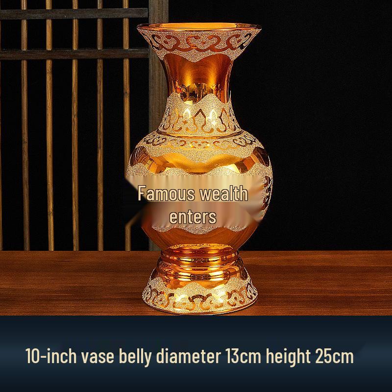 Buddhist Household Ceramic Offering Set: Incense Burner, Water Cup, Fruit Plate, Vase