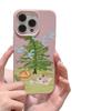 Applicable iPhone17 ProMax Summer Camping Puppy Leather Pattern Mobile Phone Case 17/16 Large Hole 15 Cute