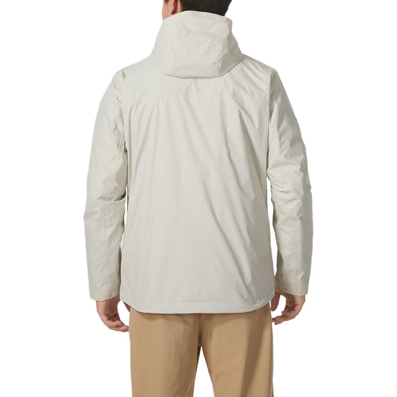 Columbia Hiking Tieton Loop™ II Interchange Outdoor Sports Zip Hooded Fleece Liner Warm Jacket Men jackets Beige WE6508-278