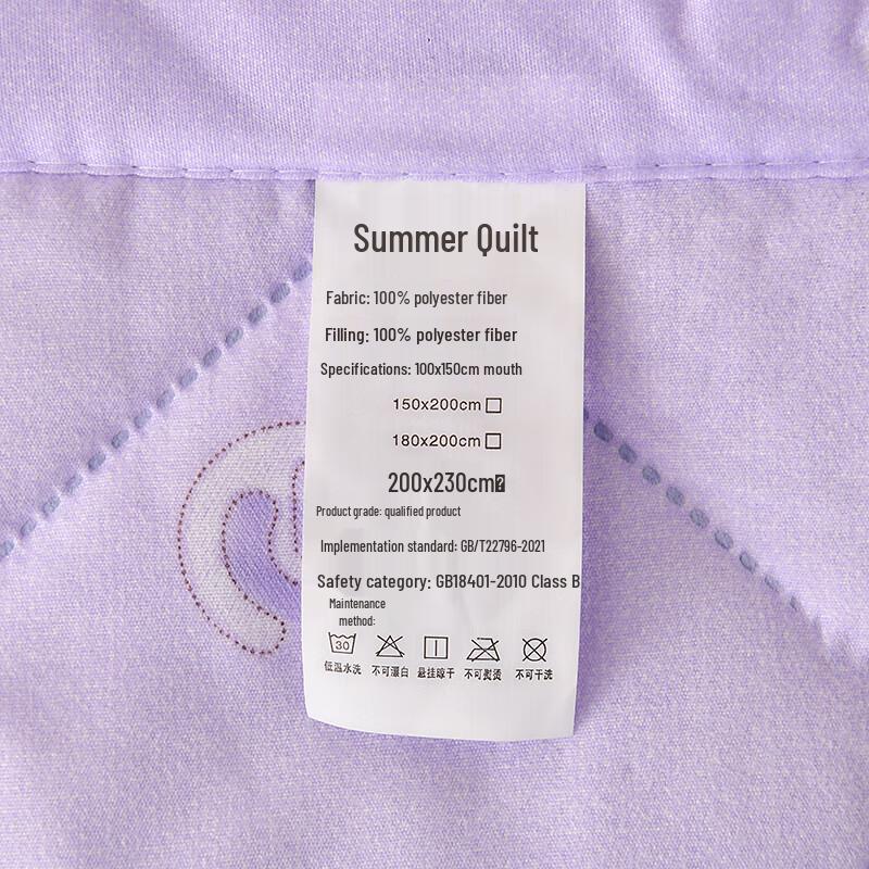 Southern Life Skin-Friendly Antibacterial Summer Quilt - Tulip