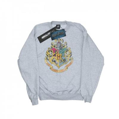 Kadın/Bayan Hogwarts Logolu Eskitilmiş Sweatshirt