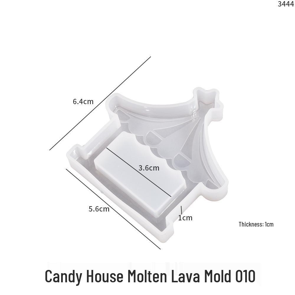 DIY Resin Mold: Pumpkin Carriage, Waffle, Circus Tent, Petals, Balloon, Rocking Horse, Dog, Quicksand