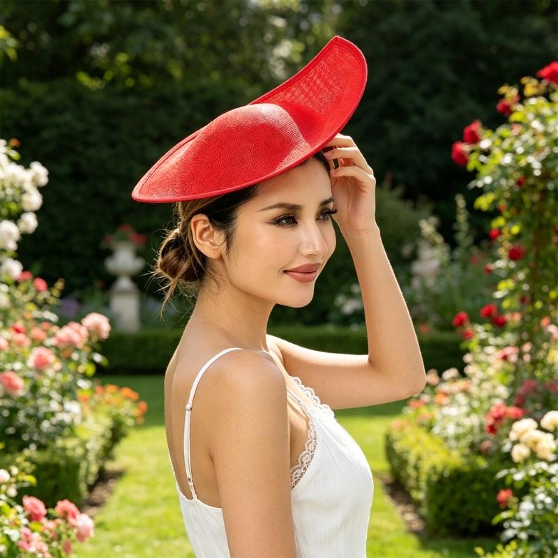 Derby Hat Buckram Millinery Base Fabric Hat Making For Bridal Hair Accessories