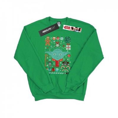 Mens Yoda Christmas Sweatshirt