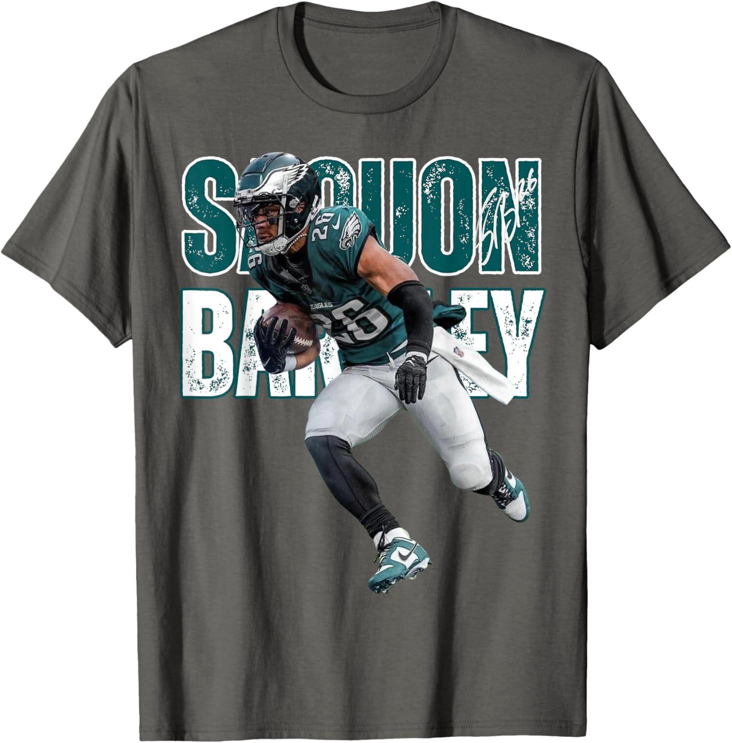 Saquon Eagles Vintage Barkley Design 90S Graphic Unisex T-shirt XXXXL
