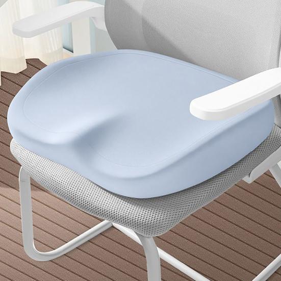 Almofada de Assento de Espuma de Memória, Alívio de Pressão Almofada para Cadeira de Escritório, Almofada Ergonômica para Longas Horas Sentado em Cadeira de Escritório Casa Carro
