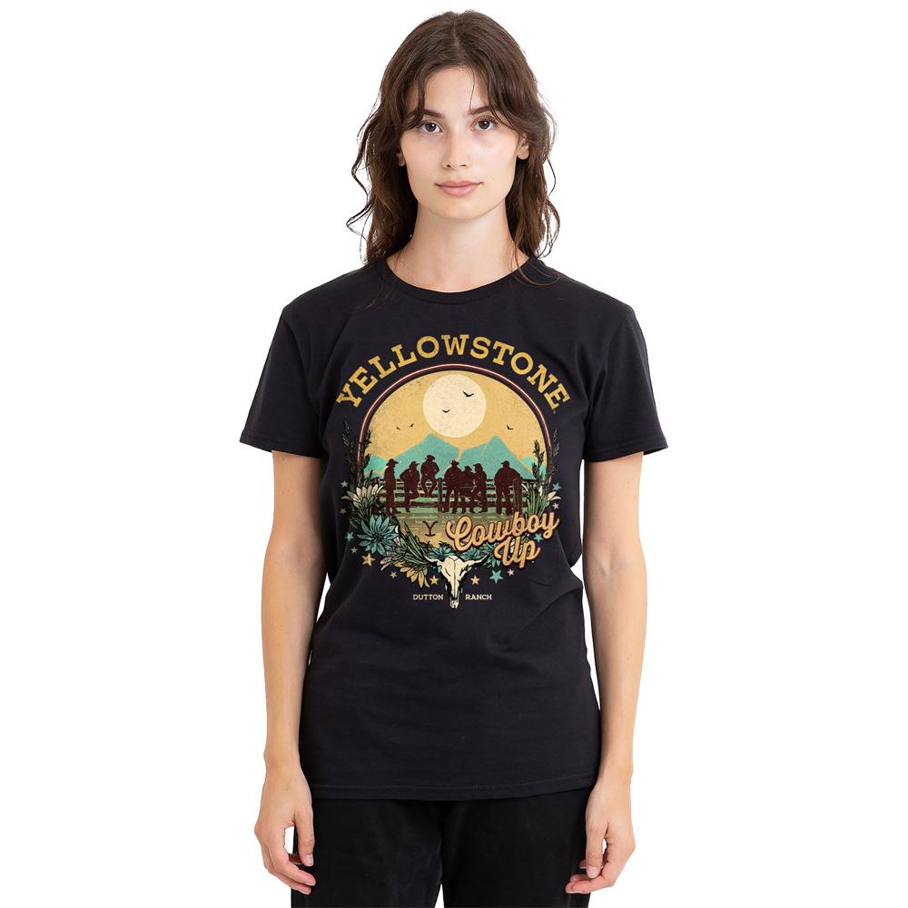 Yellowstone Unisex Adult Cowboy Up T-Shirt