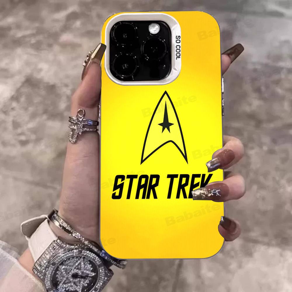 

Phone Case S-Star T-Trek For iPhone 17 16e 16 15 14 13 12 11 mini Pro Max X XR XSMAX 8 7 Air Plus Anti Fall Matte Back Cover iPhone XSMax
