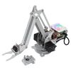 Freenove Robot Arm Kit for Raspberry Pi Stepper Metal Clamp Drawing Record App Control Pi Not 5/4B/3B+/3B/3A+, Motor, Construction, Mode, Mode, &