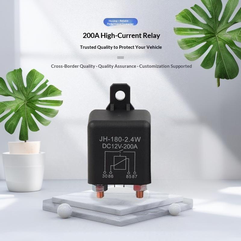 Dc 12V 24V 100A 120A 200A Wm686 Universal Relay 4 Pin Normal Open Car Starter Relay For Battery On/Off Split Charge Relay Switch