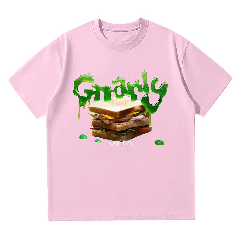 Y2K Top Moda O-neck High Street T-shirty Ubrania Katseye Gabriela T-shirty KATSEYE Nadruk Bawełniane T-shirty Krótki Rękaw Unisex