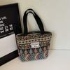 Large Capacity Ethnic Style Bag Women's Fashionable Tote Bag Women's Ins Style Versatile Shoulder Handbag