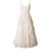 Summer Vacation Suspender Ruffle Dress Slim Yunnan Travel Mori Fairy Skirt Sanya Beach Skirt