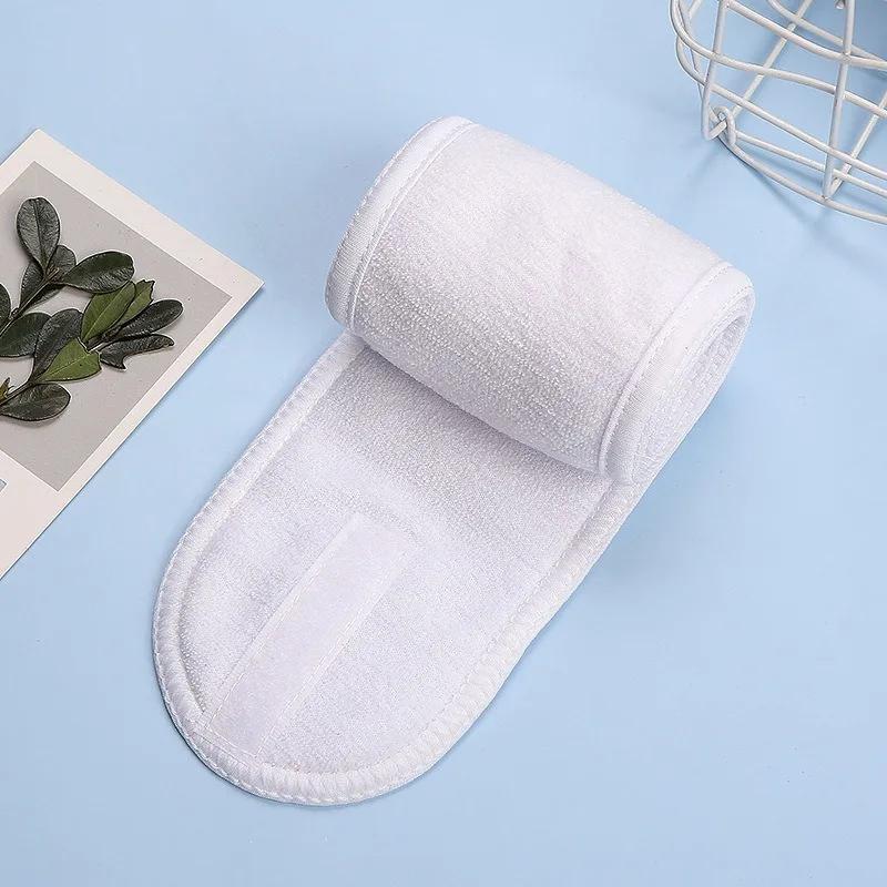 Ayarlanabilir Kafa Bandı Geniş Hairband Yoga Spa Banyo Duş Makyaj Yıkama Yüz Kozmetik Kafa Bandı Kadınlar Bayanlar için Makyaj Aksesuarları
