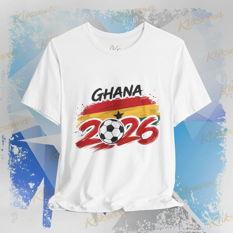 Ghana 2026 Soccer Graphic T-Shirt, World Cup Fan Apparel 2XL