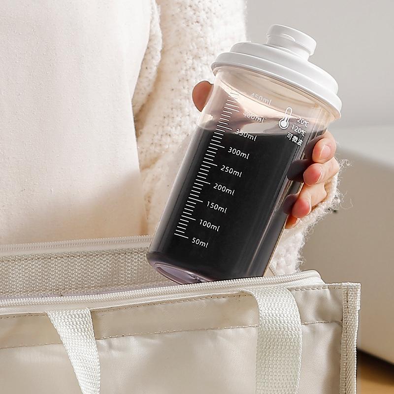 Chinese Medicine Water Storage Bottle With Scale Heated Refrigerated Multi Purpose Fruit Juice Cereal Packaging Bottle