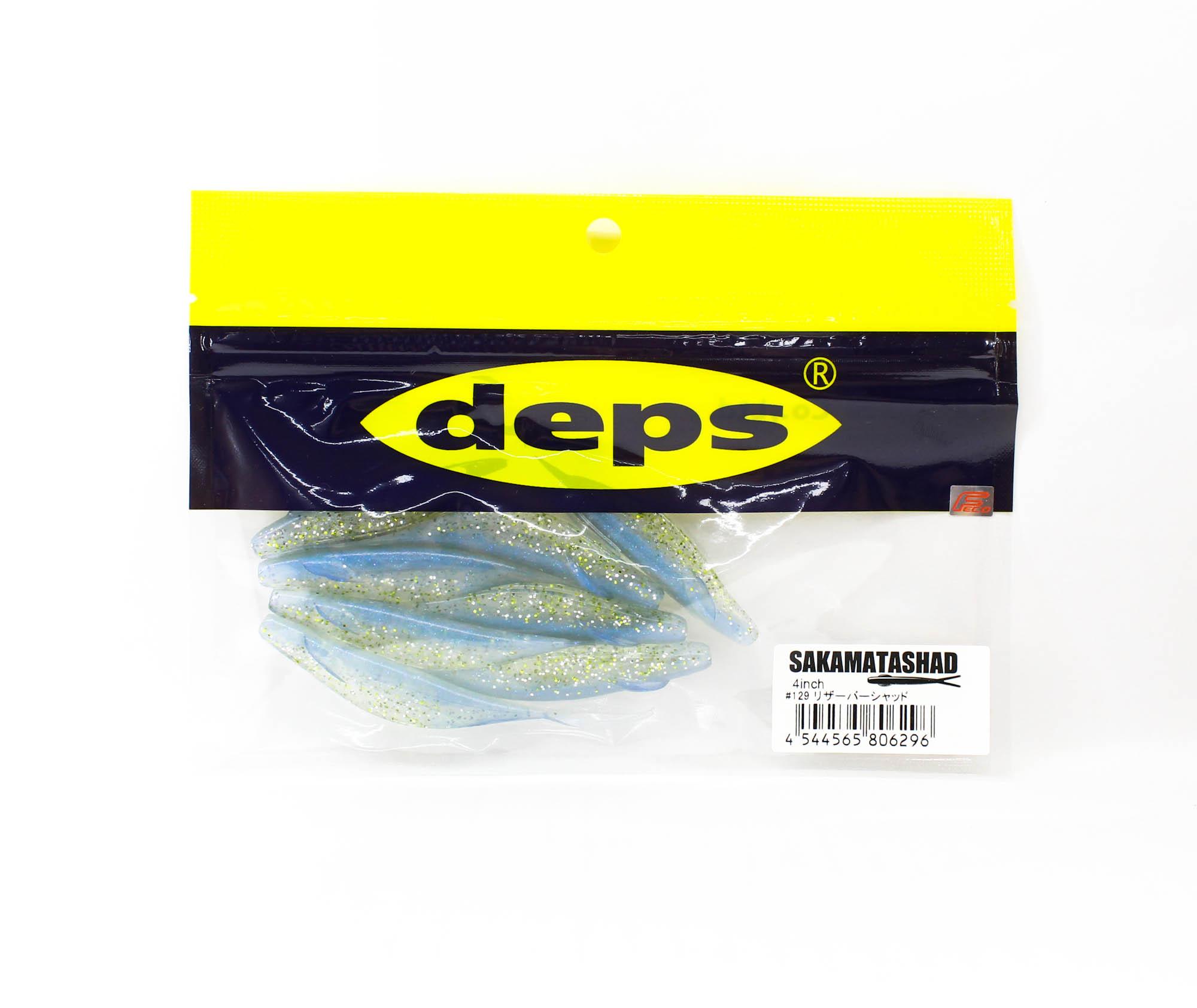 

Deps Soft Lure Sakamata Shad 4 Inch 129 (6296)
