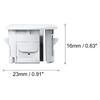 Jufjsfy 2pcs Car Bumper Parking Assist Sensor Retainer Holder Bracket for 89348-33010 4Runner ES350 250H White