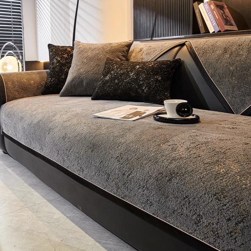 Chenier Sofa Cushion, Universal In All Seasons, Non-Slip And Dirt-Resistant Seat Cushion  New Sofa Cover, Anti-Cat Scratch Cover Cloth Towel