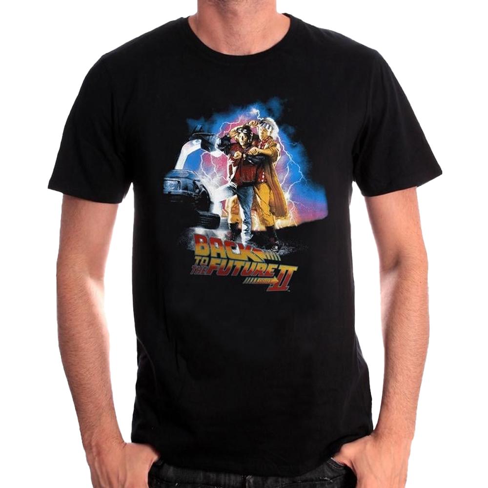 Back To The Future II Mens Poster T-Shirt