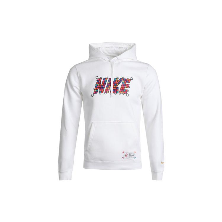 Nike Sweatshirts Men`s White Hooded Moderate