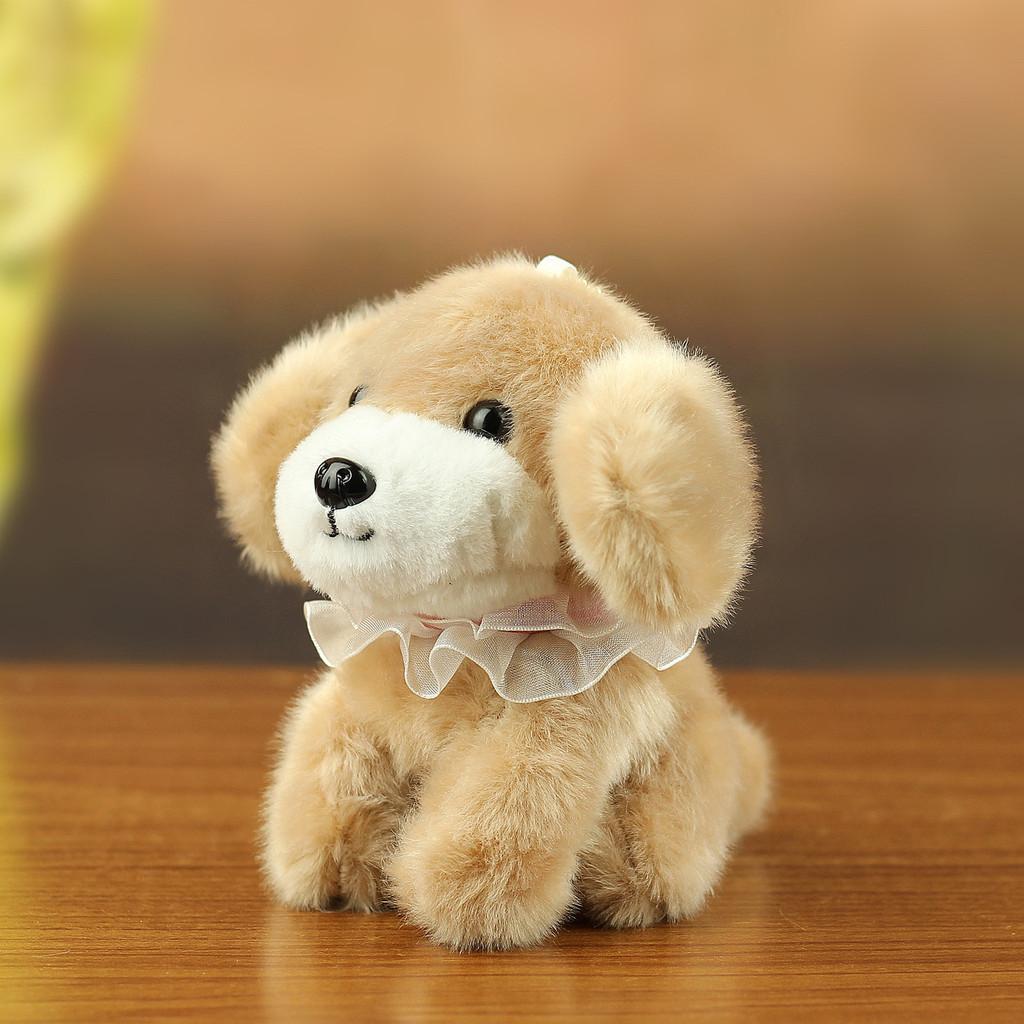 Plush Dog Toy Keychain With Pp Cotton Filling For Kids And Adults