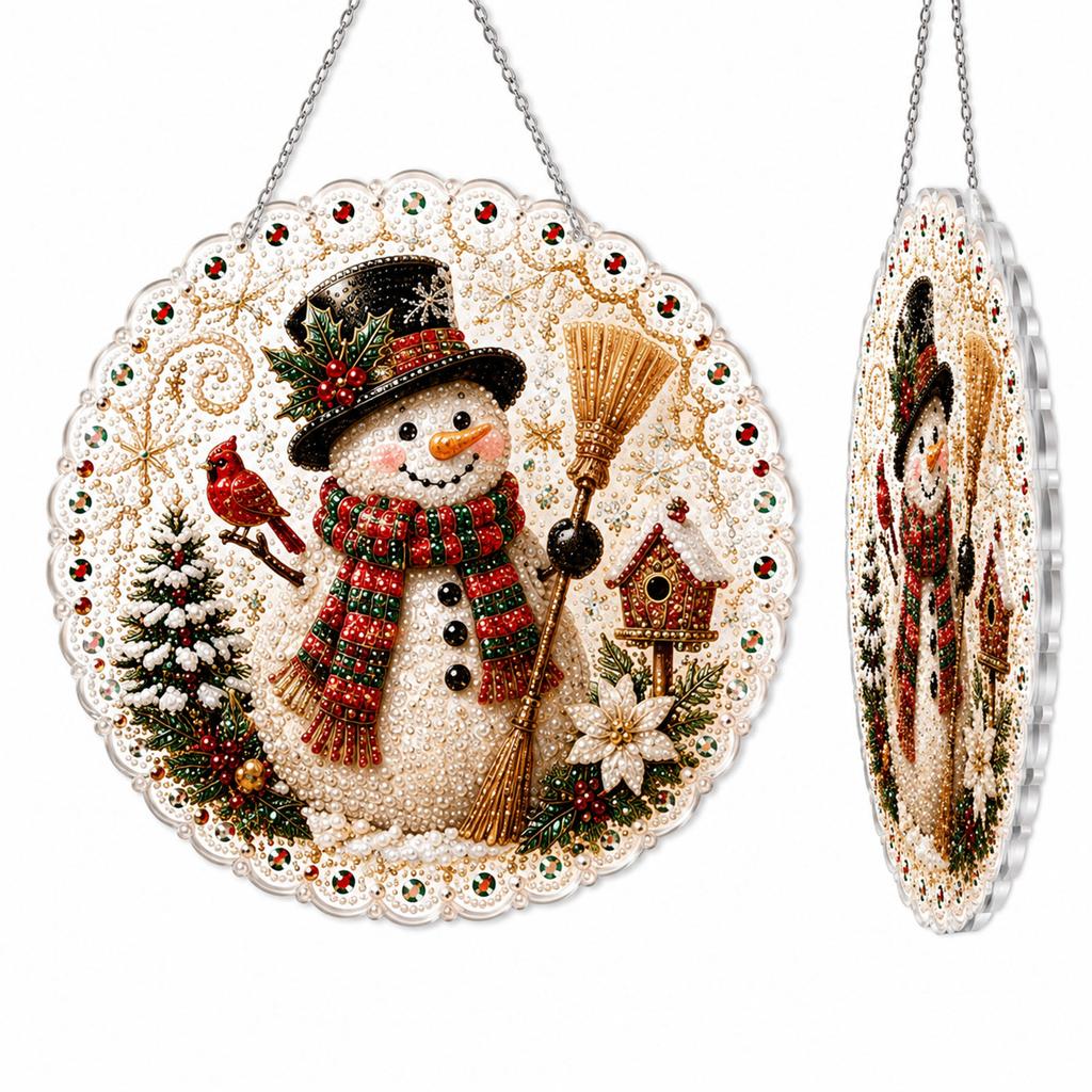 Christmas Kit Acrylic Cm for DIY Holiday Home Decoration