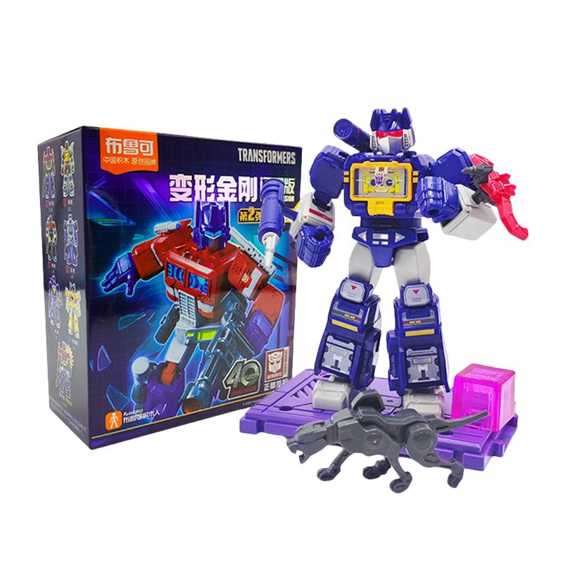 Blokees Transformer Optimus Prime Building Blocks Transforming Bumblebee Action Figure Robot Model Kids Gif