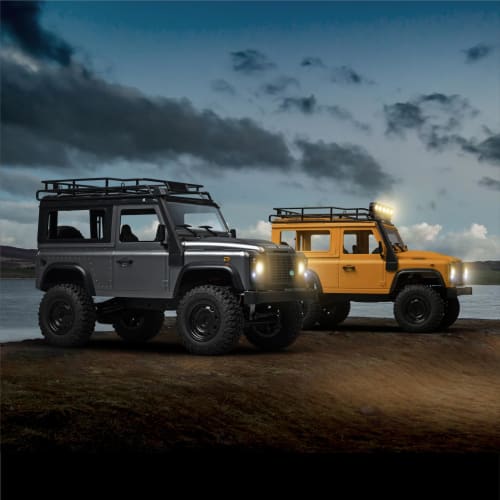 MN MODEL 1:12 Scale Land Rover Defender 90 MN-99S V2 SUV Radio-Controlled Crawler with Technical Approval, 4WD, Licensed Model, Birthday Gift for Boys