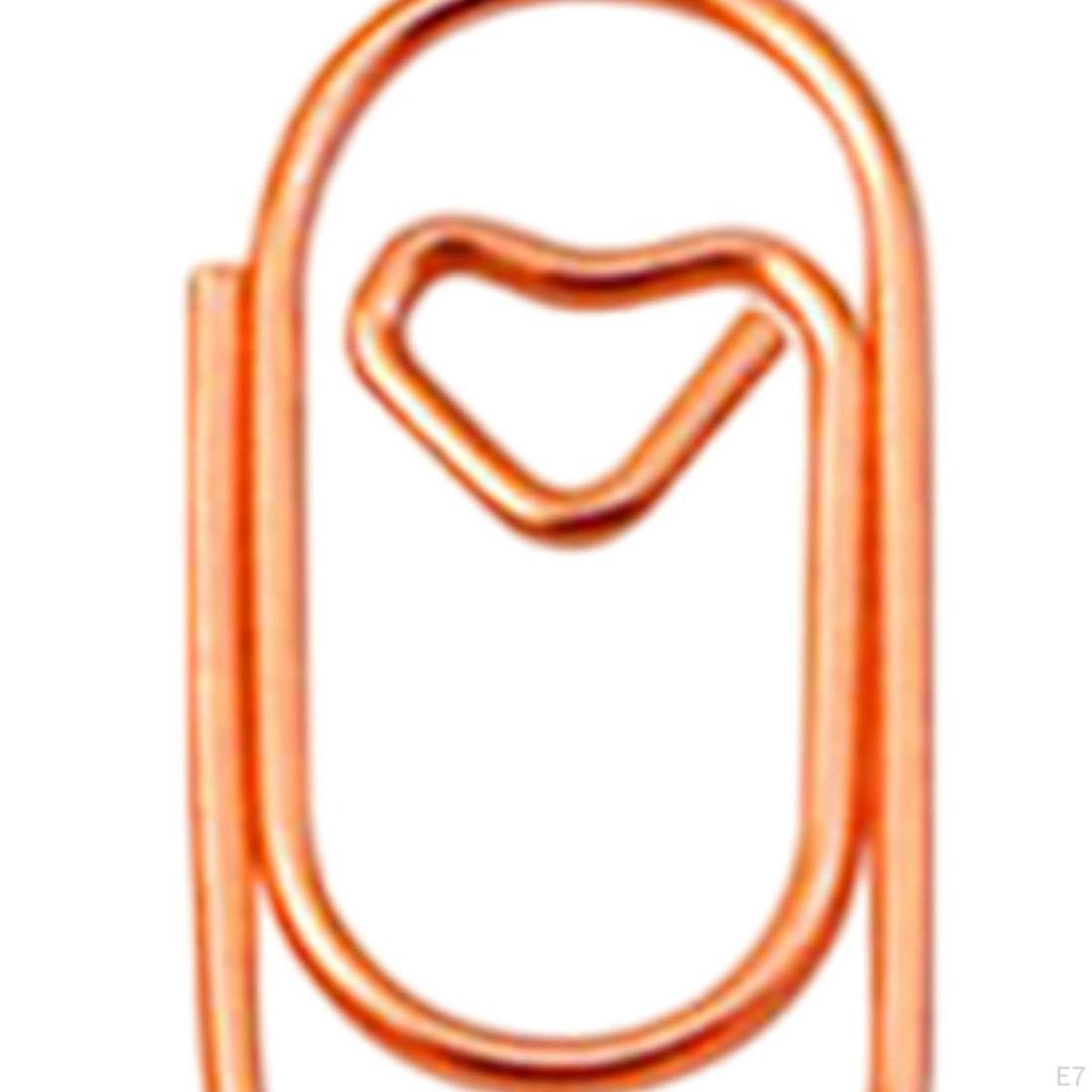 100 Pieces Paper Clips Notes Classified Metal Multifunction Vintage Style Paperclips Office