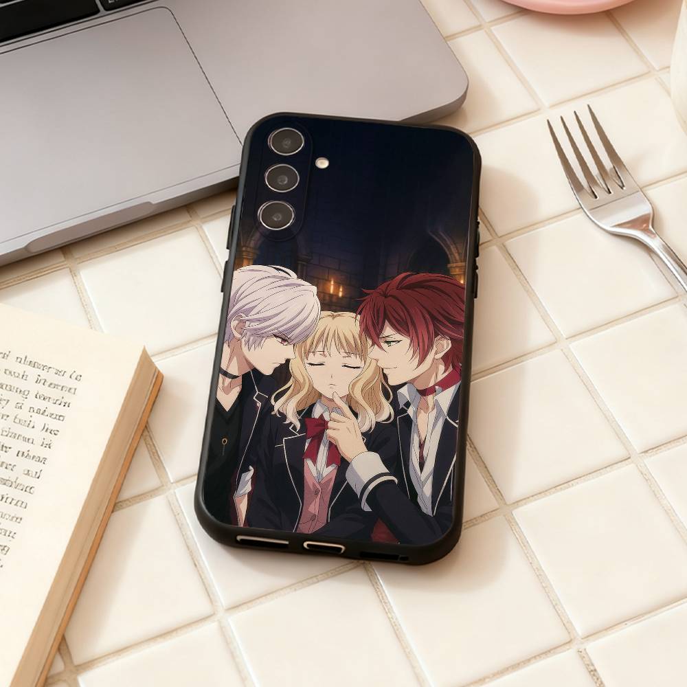 D-Diabolik-ks Anime L-Lovers  phone Case For Samsung Galaxy A73,A72,A71,A70,A53,A52,A51,Others Soft Black Shell