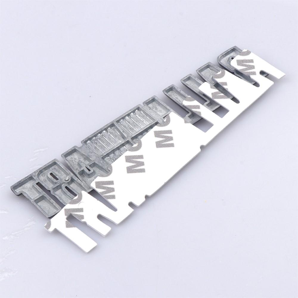 Car Front Grille Emblem Side Badge For Mitsubishi RALLIART Lancer Outlander L200 ASX Pajero Eclipse Galant Sticker Accessories