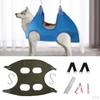 Breathable Dog Grooming Hammock Set, W/ Pliers files Restraint Bag ,Harness Helper Trimming