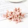 20PCs Silk Artificial Orchid Flowers Head Fake Flowers For Home Room Wedding Decoration DIY Vases Garland Gifts Accessories